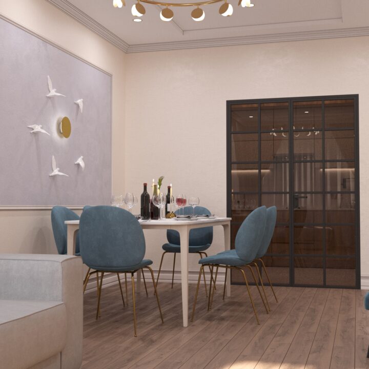 Дизайн интерьера квартиры в Алматы